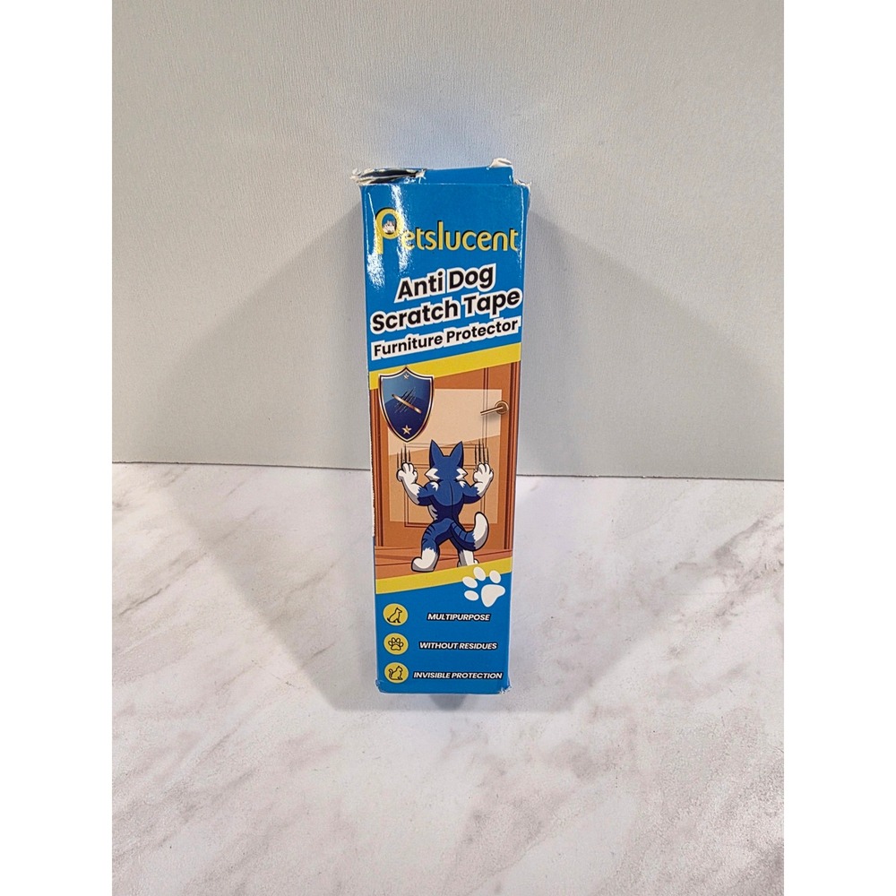 Durable Protective Anti Dog Scratch Tape Furniture Protector Petslucent Blue